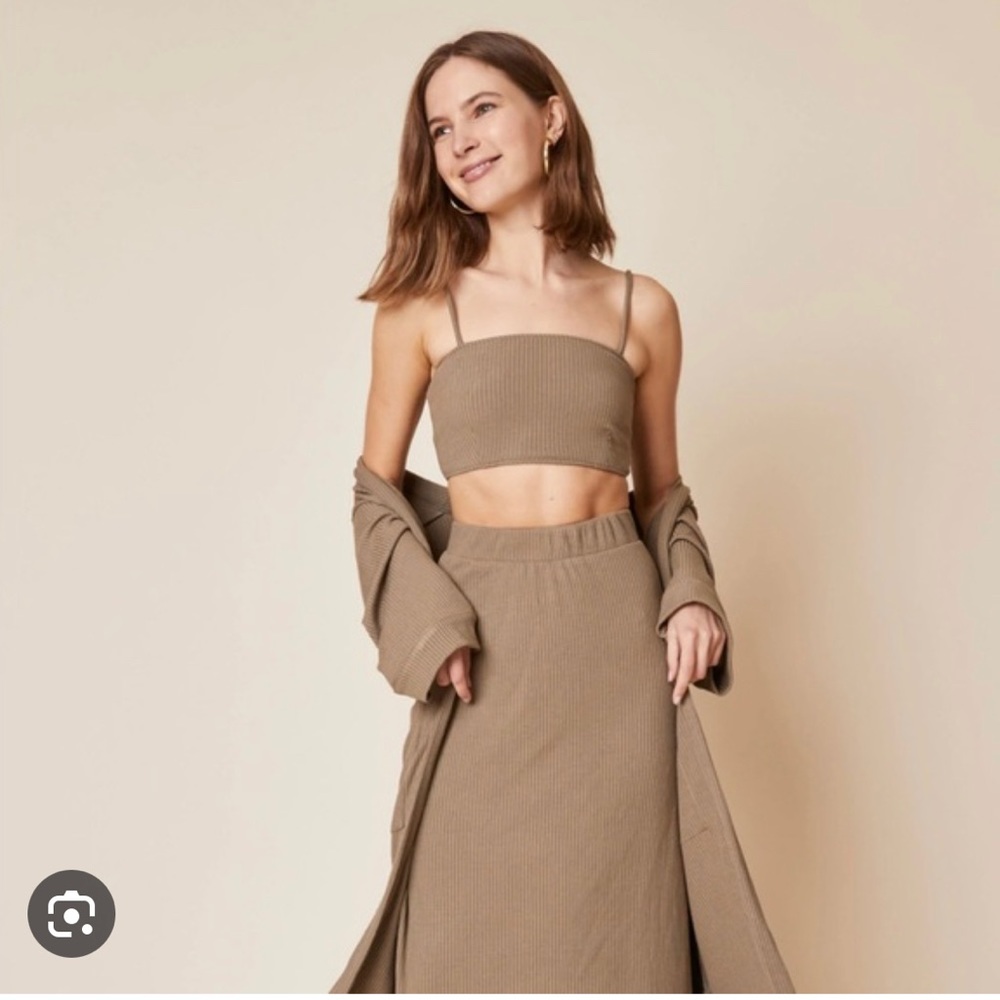 Whimsy + Row Finn Skirt in sage